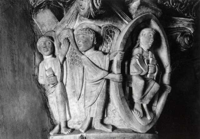 Allemand, Auguste — Toulouse. Basilique Saint-Sernin (XIe - XIIe s.). Chapiteau des tribunes — insieme